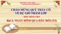 Bài giảng Ngày hôm qua đâu rồi (Tiết 2)